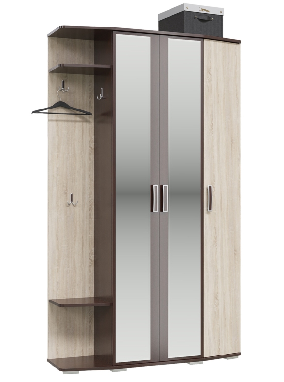 Прихожая Paola цвет венге/дуб сонома