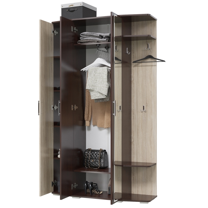 Прихожая Paola цвет венге/дуб сонома