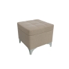 Банкетка 6-5113ТКбеж Жозефина-2, ткань бежевая, ШхГхВ 46х46х45 см., под сиденьем есть ниша