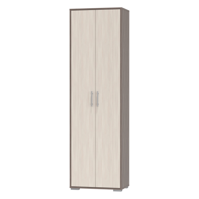 Прихожая 2-3430бод.тем/св Домино - Шкаф для одежды, цвет бодега тёмный/бодега светлый, ШхГхВ 60х36х202 см.