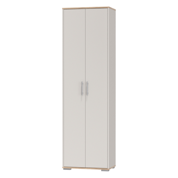 Прихожая 2-3430дкз/к.с Домино - Шкаф для одежды, цвет дуб крафт золотой/кашемир серый, ШхГхВ 60х36х202 см.