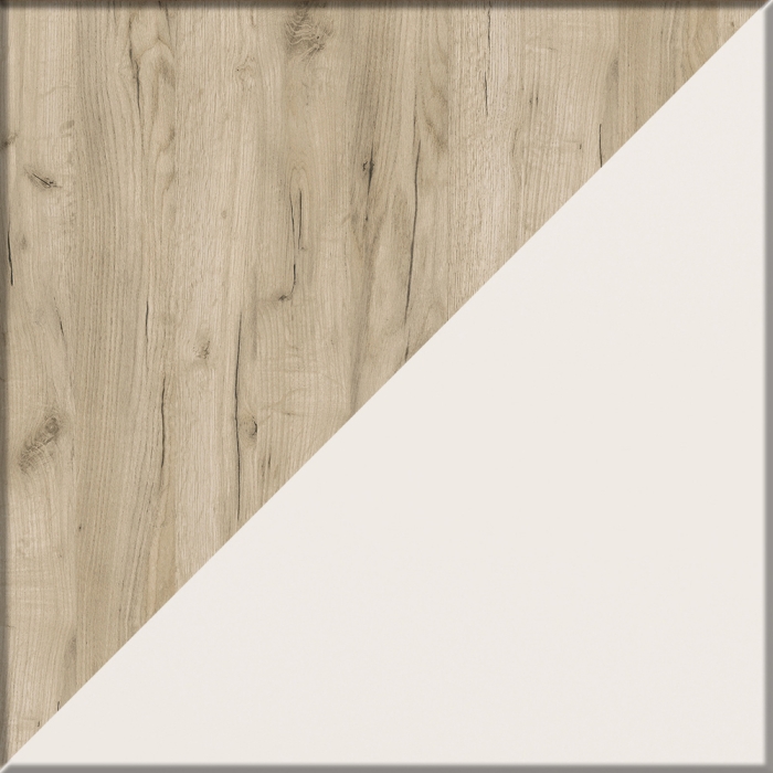 Трюмо Calabria цвет дуб крафт серый/кашемир серый