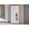Прихожая 2-3421дкз/к.с Домино-мини, цвет дуб крафт золотой/кашемир серый, ШхГхВ 88х36х202 см., универсальная сборка