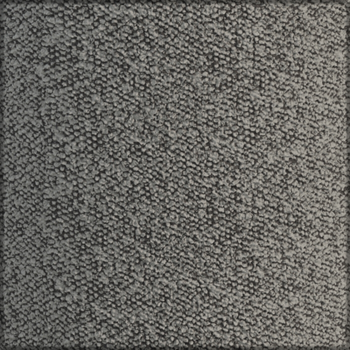 Банкетка 6-5137ТКШтем.серый Марта, цвет ткань тёмно-серая, ШхГхВ 36х36х46 см.(круглая банкетка на трёх ножках)