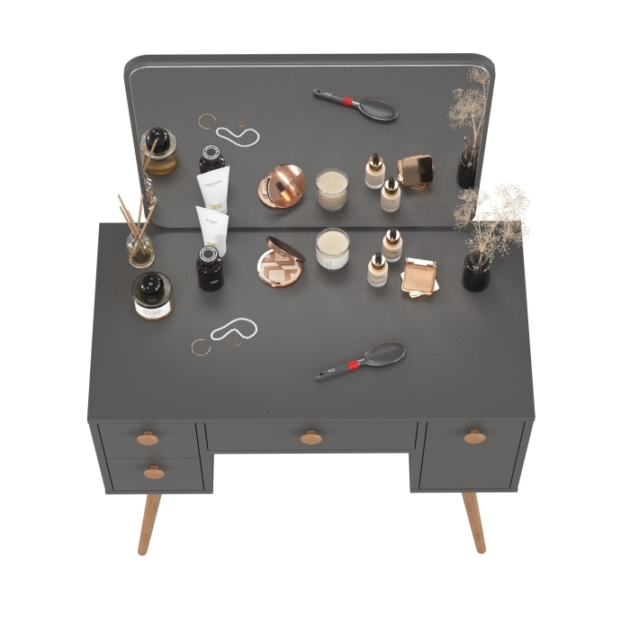 Трюмо Catania цвет графит