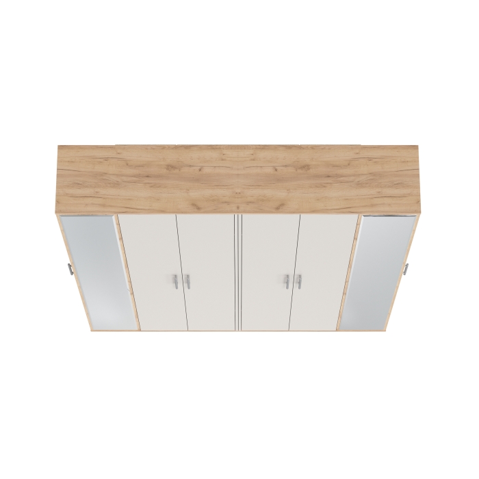 Две прихожих Домино-мини 2-3421дкз/к.с, цвет дуб крафт золотой/кашемир серый, ШхГхВ176х36х202 см.