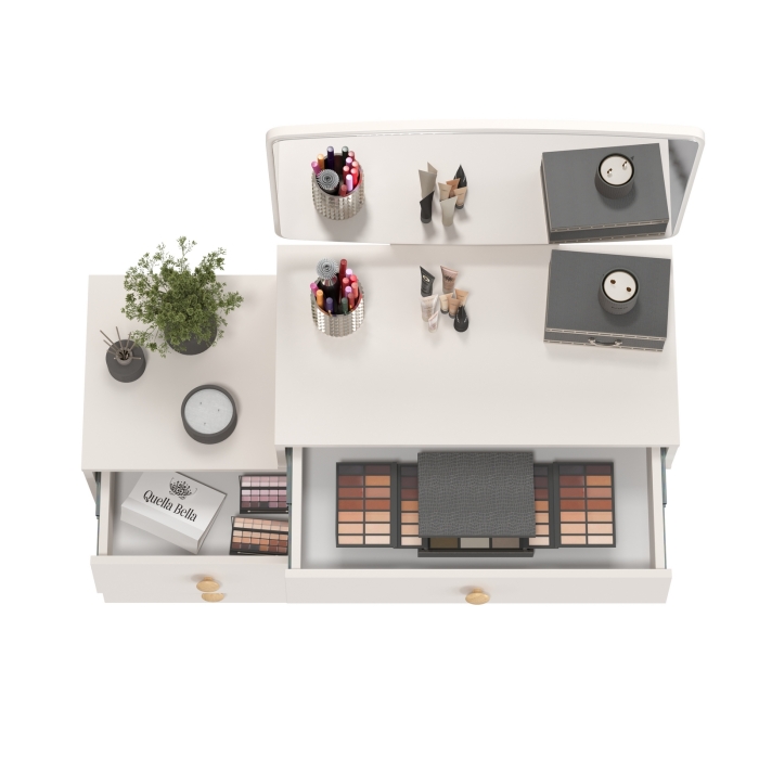 Трюмо Afina цвет кашемир серый