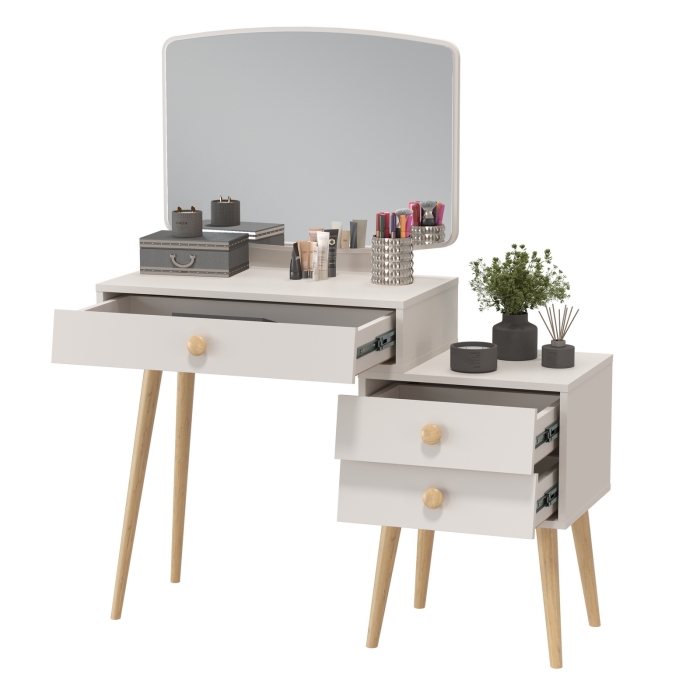 Трюмо Afina цвет кашемир серый