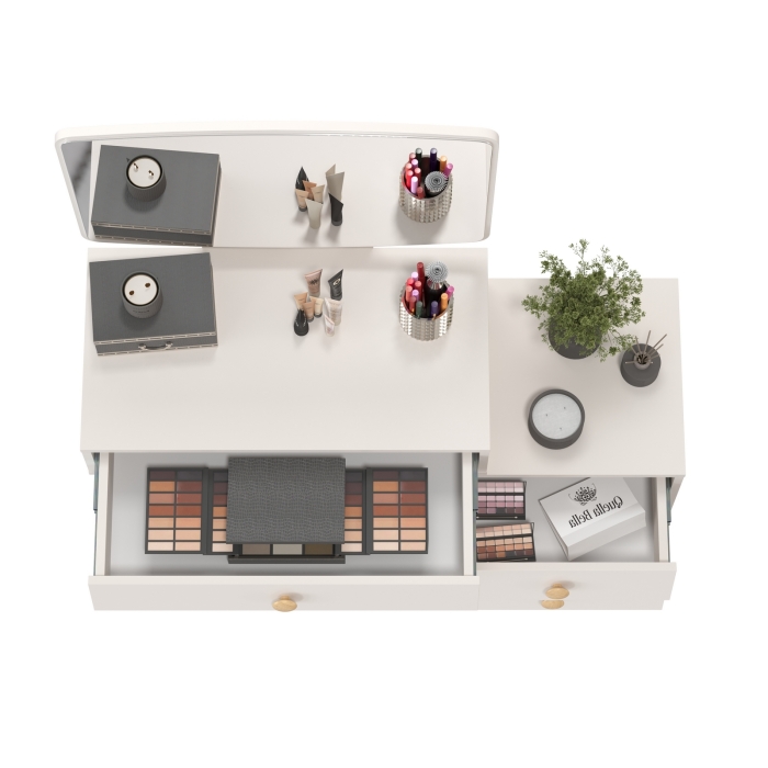 Трюмо Afina цвет кашемир серый