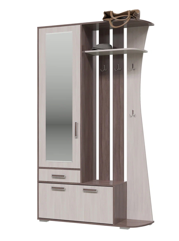 Прихожая Мокко, цвет бодега тёмный/бодега светлый