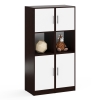Два Пенала С-МД-СК9П к компьютерному столу С-МД-СК9, цвет венге/белый шагрень, ШхГхВ 86х45х160 см., универсальная сборка