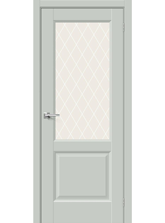 Неоклассик-33 Grey Matt White Сrystal
