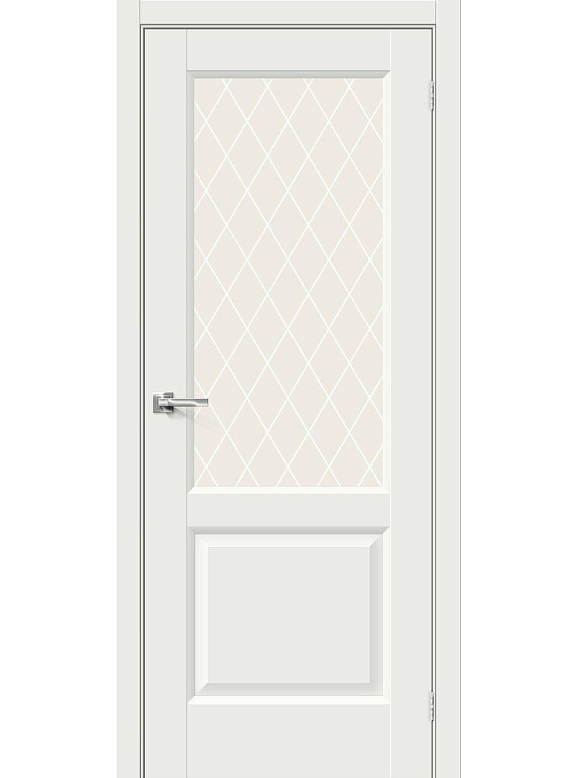 Неоклассик-33 White Matt White Сrystal