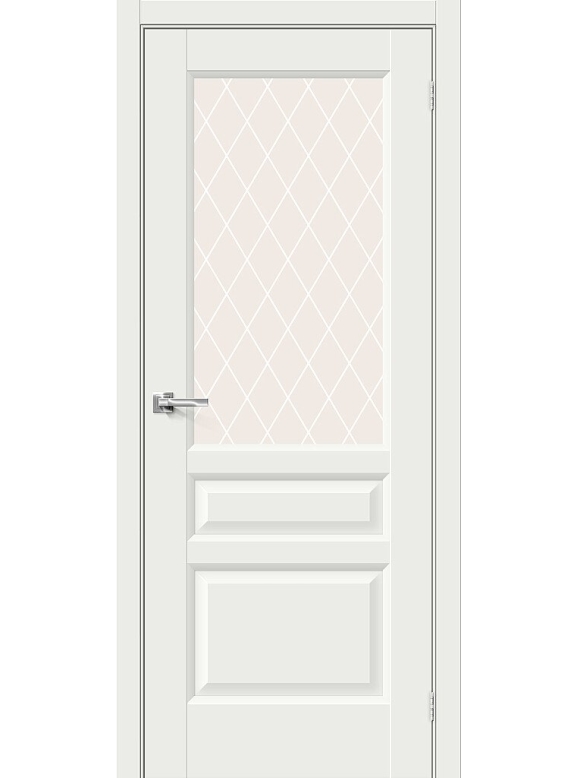 Неоклассик-35 White Matt White Сrystal