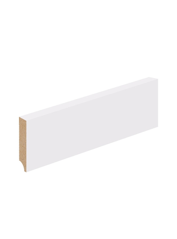 Плинтус S-70.16 White Pro