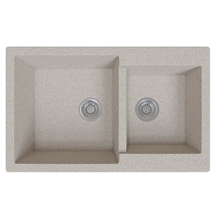 Мойка врезная Vivat 765020 2Ч