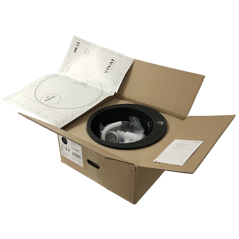 Мойка врезная Vivat 4718 1Ч