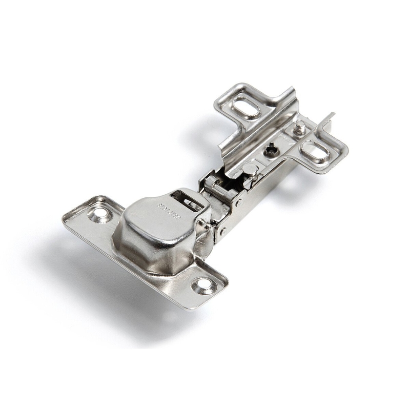 Петля Slide-on накладная без амортизатора D35 90° (с отв. планкой, угол откр. 105°)