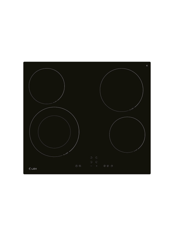 Электрическая варочная поверхность EVH 641A BL