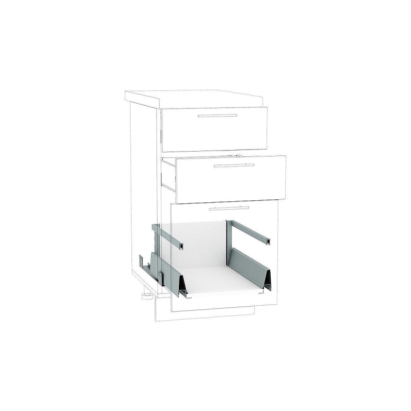 Ящик высокий POWER BOX2 с рейлингом