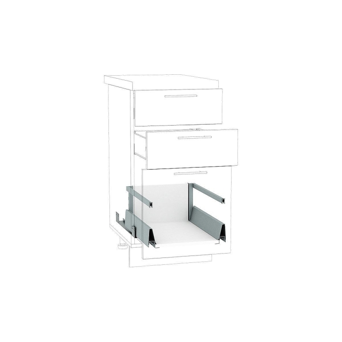 Ящик высокий POWER BOX2 с рейлингом