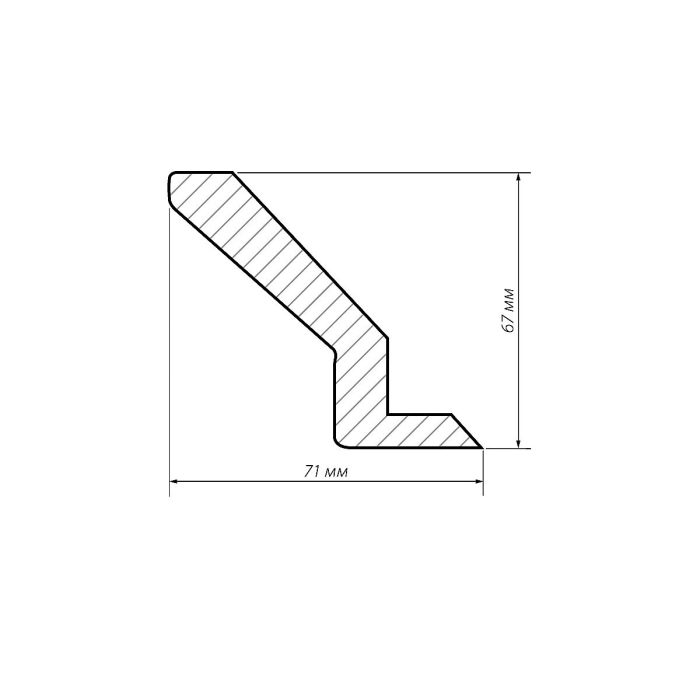 Декоративный карниз
