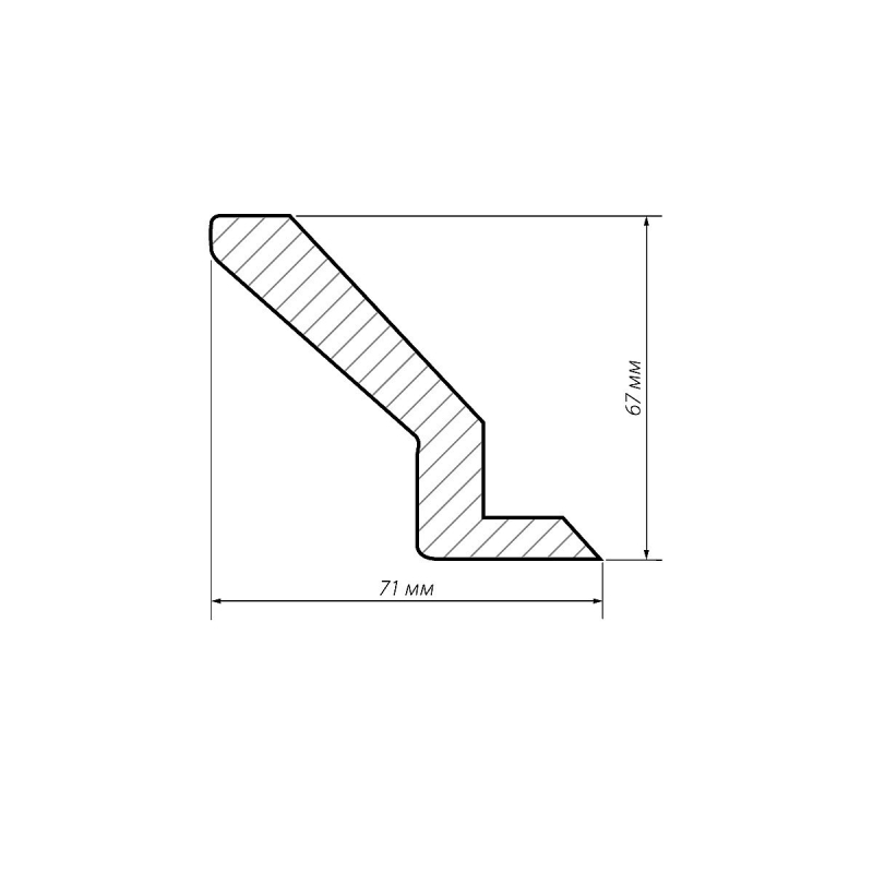 Декоративный карниз