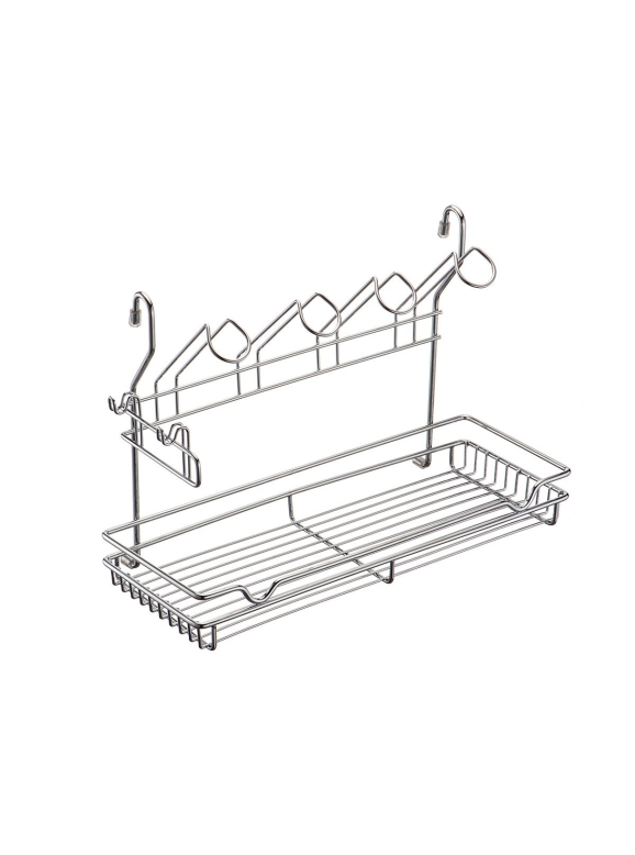 Полка одноярусная с подставкой для 4-х кружек