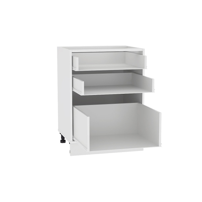 Каркас нижнего шкафа с 3-мя ящиками Н 603