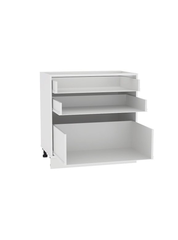 Каркас нижнего шкафа с 3-мя ящиками Н 803