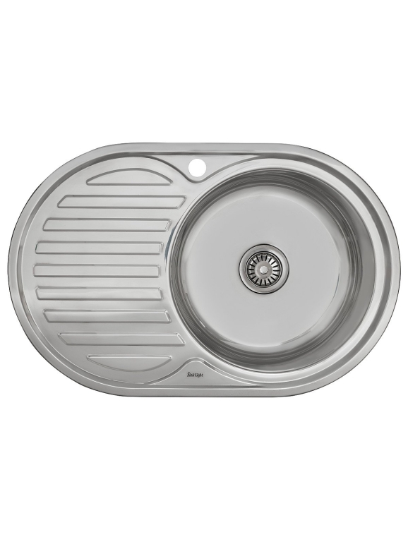 Мойка врезная Vivat 775016/0,6 1Ч1К (правая)