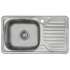 Мойка врезная 764218/0,6 1Ч1К (левая)