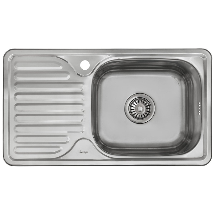 Мойка врезная 764218/0,6 1Ч1К (правая)