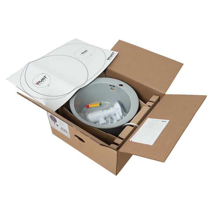 Мойка врезная Vivat 4718 1Ч