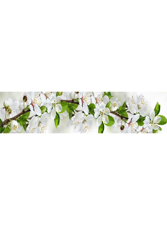 Фартук для кухни «Цветущий сад»