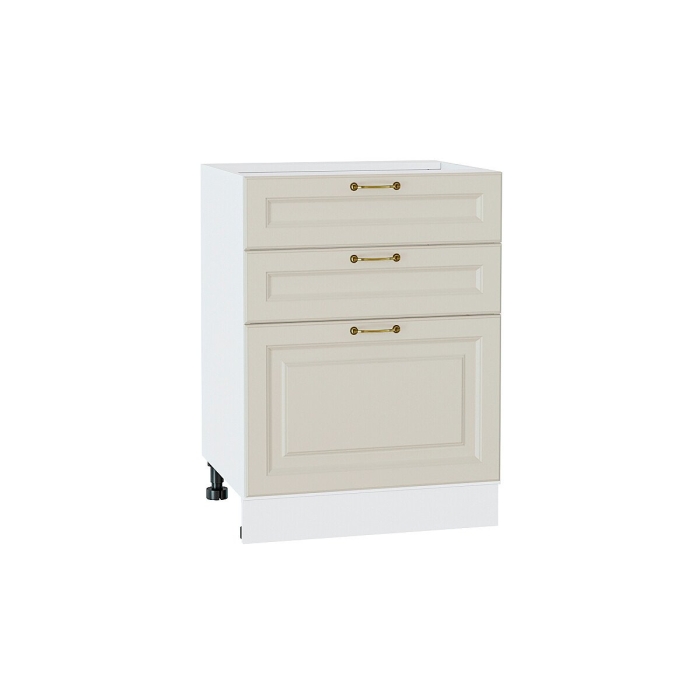 Шкаф нижний с 3-мя ящиками Ницца