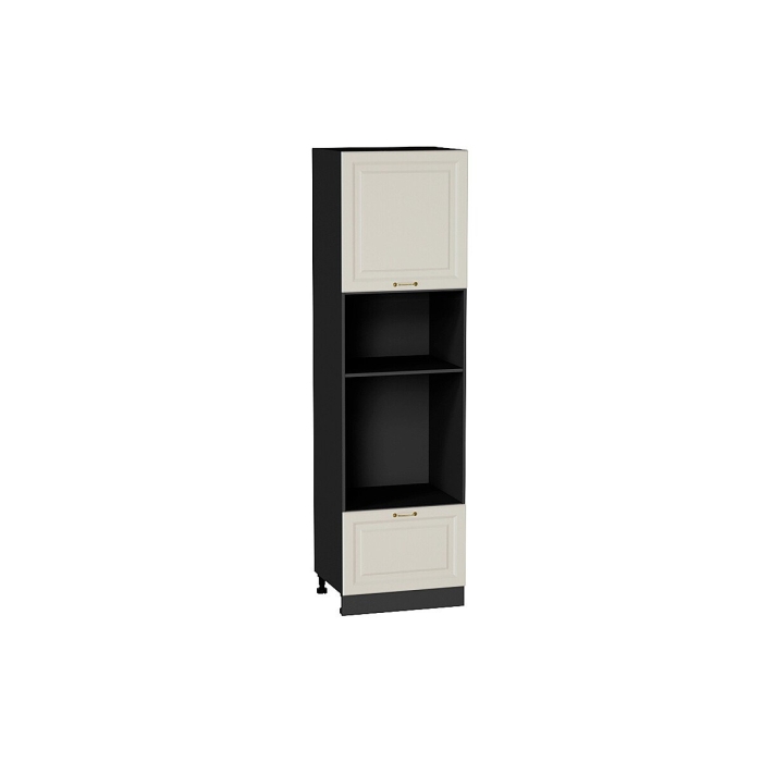 Шкаф пенал с 1-ой дверцей и ящиком под технику Ницца