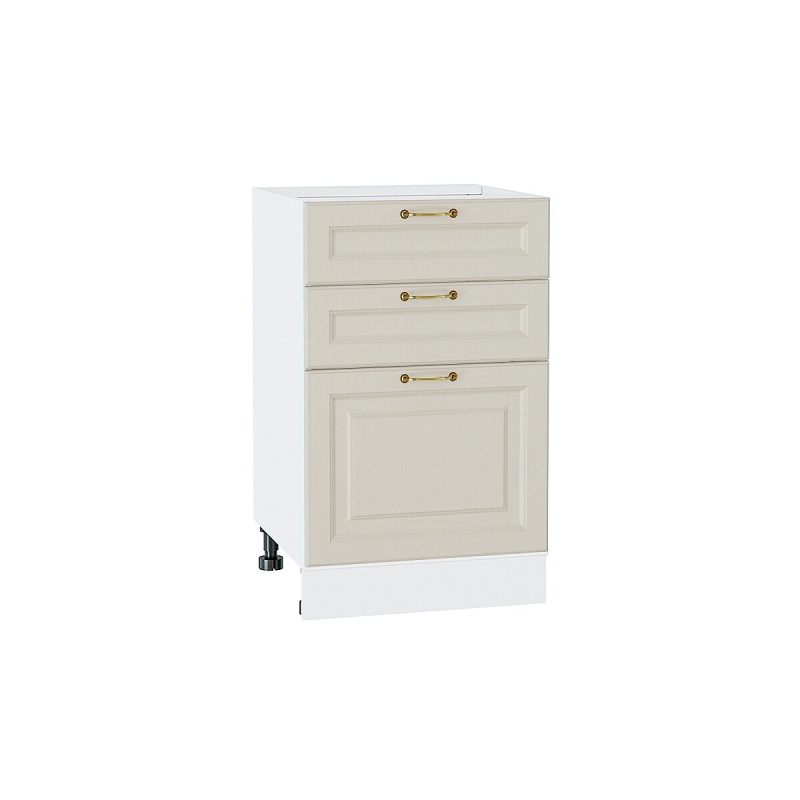 Шкаф нижний с 3-мя ящиками Ницца