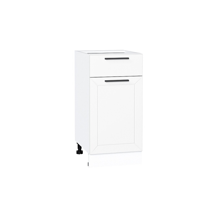 Шкаф нижний с 1-ой дверцей и ящиком Глетчер