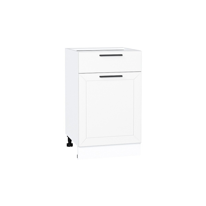 Шкаф нижний с 1-ой дверцей и ящиком Глетчер