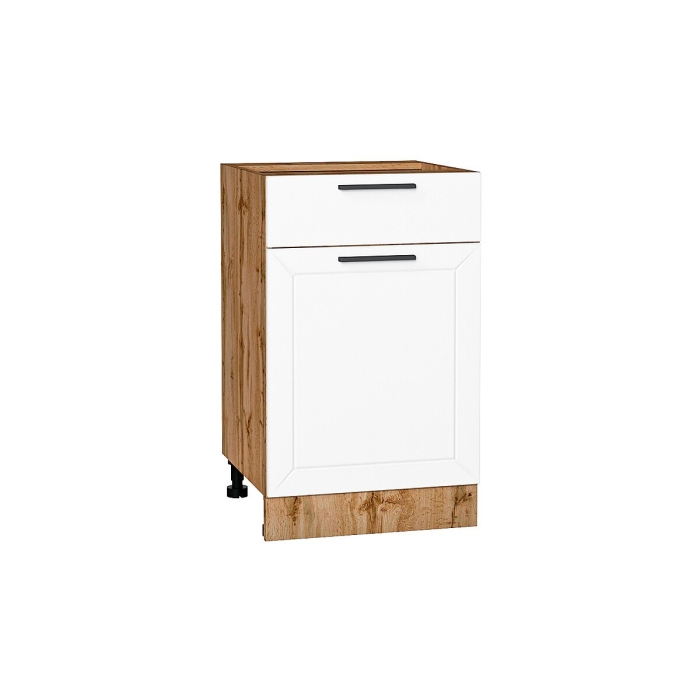 Шкаф нижний с 1-ой дверцей и ящиком Глетчер