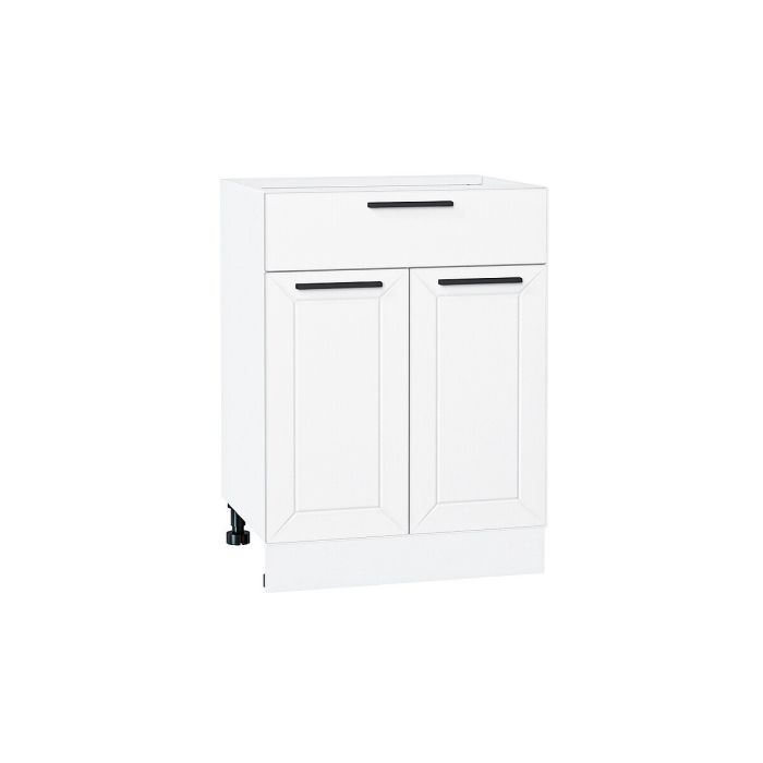 Шкаф нижний с 2-мя дверцами и ящиком Глетчер