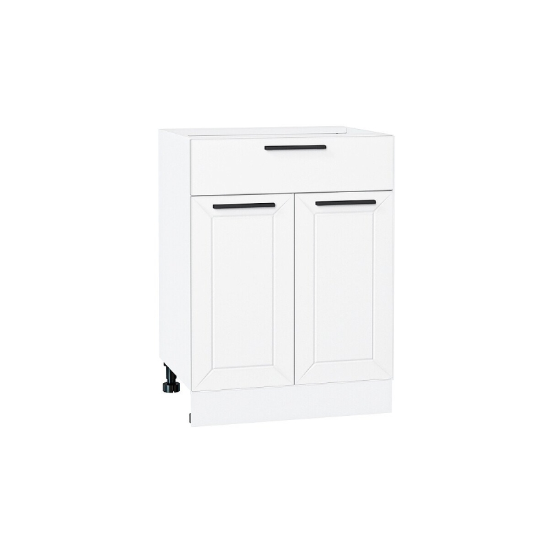 Шкаф нижний с 2-мя дверцами и ящиком Глетчер