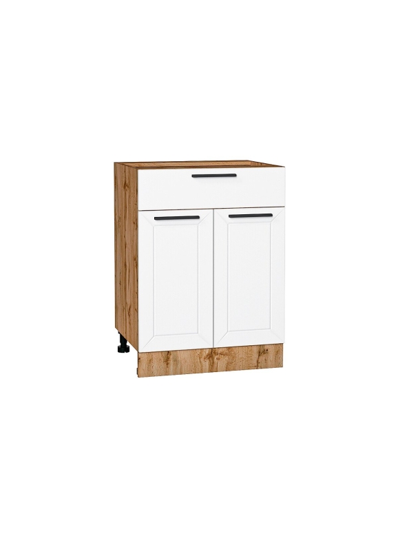 Шкаф нижний с 2-мя дверцами и ящиком Глетчер