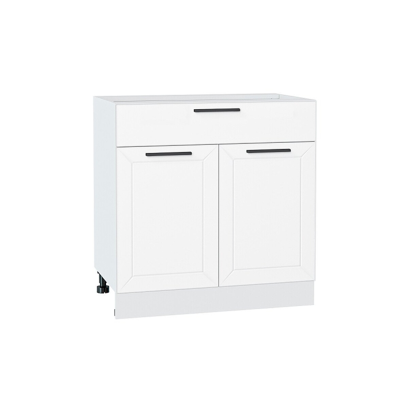 Шкаф нижний с 2-мя дверцами и ящиком Глетчер