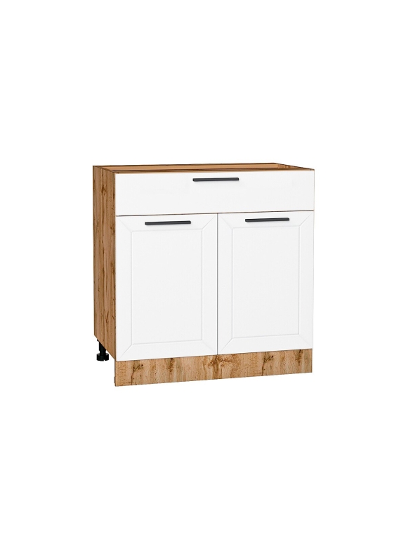 Шкаф нижний с 2-мя дверцами и ящиком Глетчер