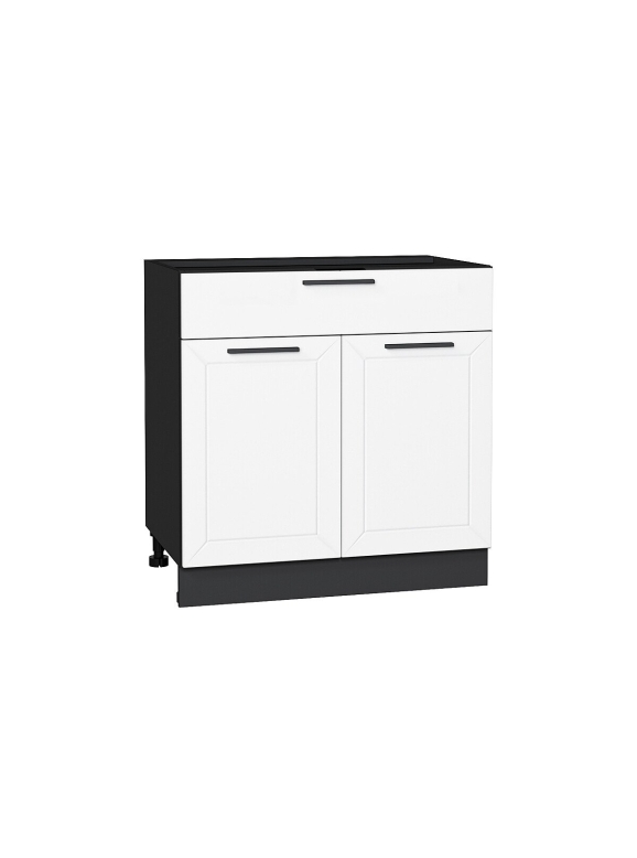 Шкаф нижний с 2-мя дверцами и ящиком Глетчер