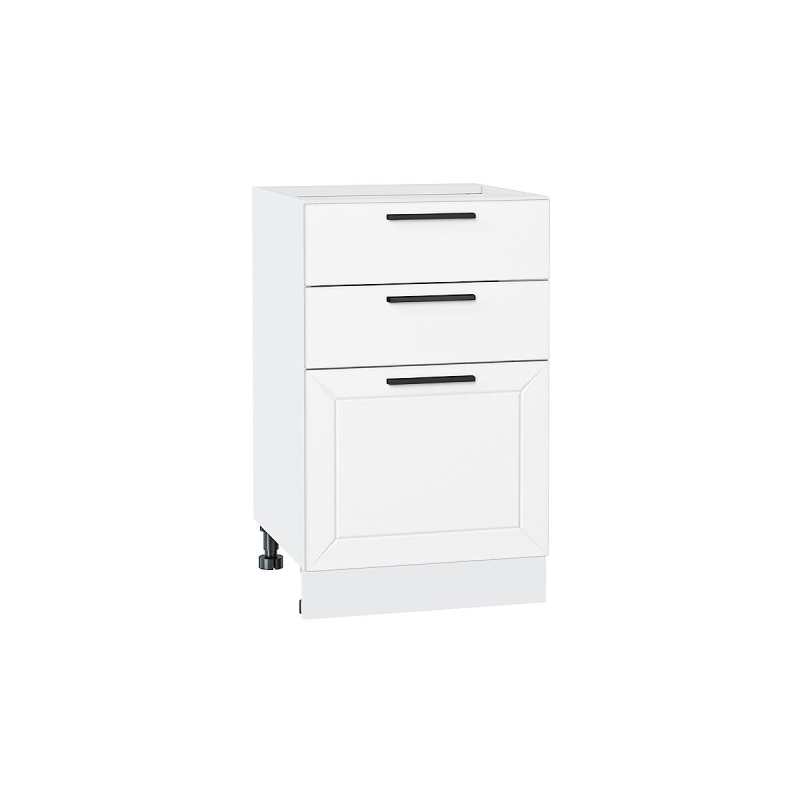 Шкаф нижний с 3-мя ящиками Глетчер