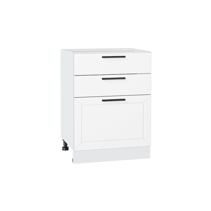 Шкаф нижний с 3-мя ящиками Глетчер