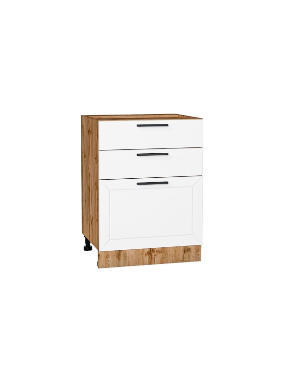 Шкаф нижний с 3-мя ящиками Глетчер